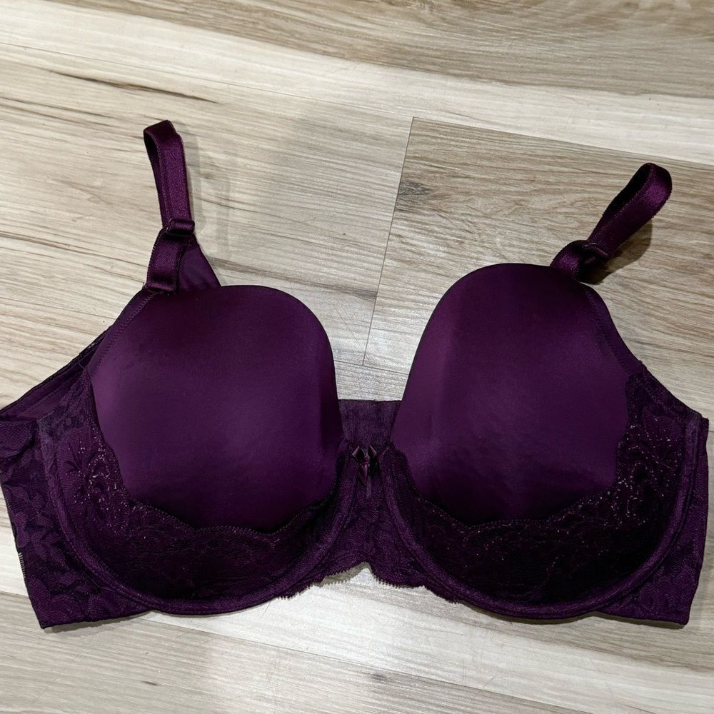 Torrid Curve Purple Lace Bra Women’s 40DDD